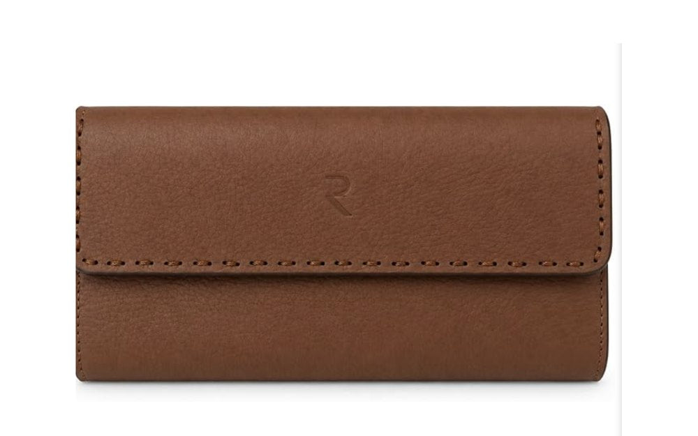 RAVEO Continental Flap Wallet in Brown