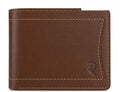 RAVEO Contour Stitch Wallet in Brown