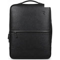 RAVEO Convertible Leather Backpack in Black