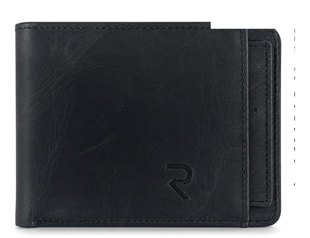 RAVEO Duo Bifold Wallet in Black