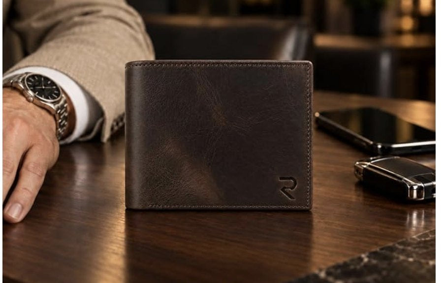RAVEO Flip-ID Bifold Wallet – lifestyle