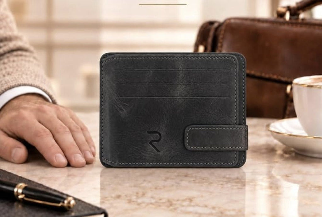 RAVEO Magnetic Card Wallet – lifestyle