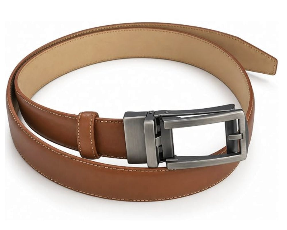 RAVEO Signature Ratchet Belt in Brown